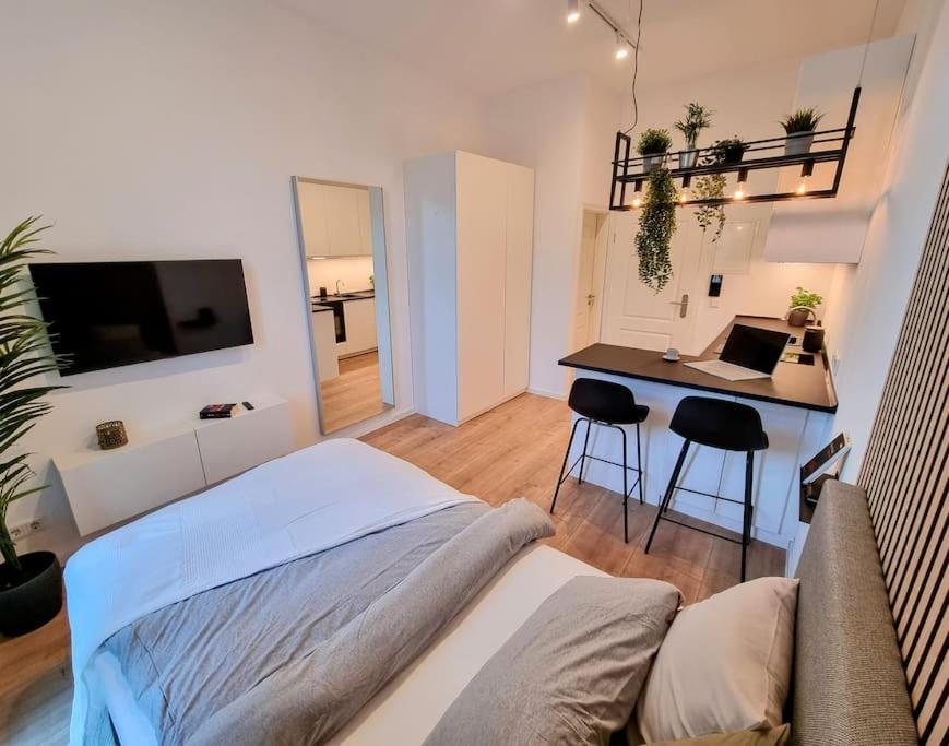 Modernes Apartment Karlsruhe Exteriér fotografie